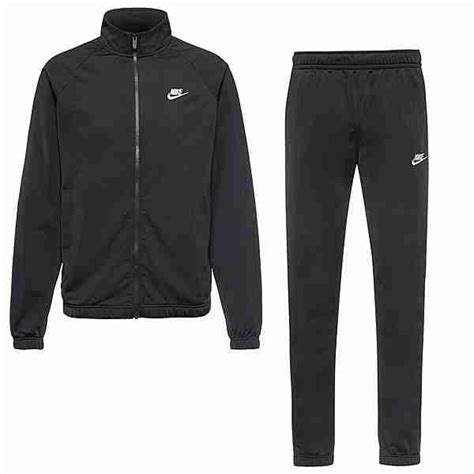 nike trainingsanzug herren black white|trainingsanzüge herren.